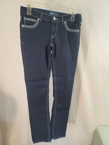 Levi Jeans Jr Size 14 Women's Skinny Rhinestone Dark Blue NWOT - Picture 1 of 6