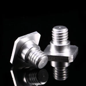 New 1/4" Female to 3/8" Male Convert Screw Adapter for Camera Tripod Light Stand - Picture 1 of 6