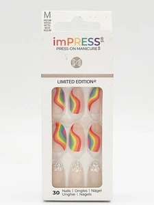 imPRESS Medium-Length Press-On Gel Nails, Glitter Tips, Limited Edition 89223 - Picture 1 of 7
