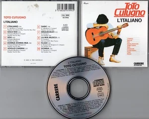 Toto Cutugno CD L'ITALIANO © 1983 Carrere Baby Records 10-tr # 97.994 near mint - Foto 1 di 1