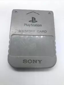 Sony PlayStation OEM Official 1 PS1 PSX Memory Card SCPH-1020 - Bild 1 von 2