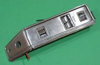 1975-78 Cadillac Eldorado OEM Master Power Window Switch Bezel Assembly NICE !! - Image 1 of 4