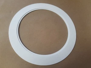 12 PACK 6" INCH OVER SIZE TRIM RING WHITE GOOF RING FOR RECESSED CAN LIGHT - Picture 1 of 1