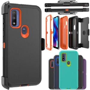 For Motorola Moto G Stylus 5G 2021/2022 Case Heavy Duty Cover /Belt Clip Holder - Picture 1 of 19