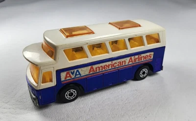 1977 Matchbox Lesney Superfast #65 Airport Coach vintage diecast toy bus 1/65 - Image 1 of 4