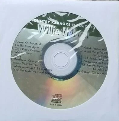 WILLIE NELSON KARAOKE CDG COUNTRY KARAOKE CLASSICS CKC29 - ALWAYS ON MY MIND