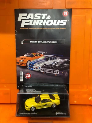 Altaya 1/43  FAST -FURIOUS N°54.  NISSAN. SKYLINE  GT -R 1995. NEUF+FAS - Photo 1/3