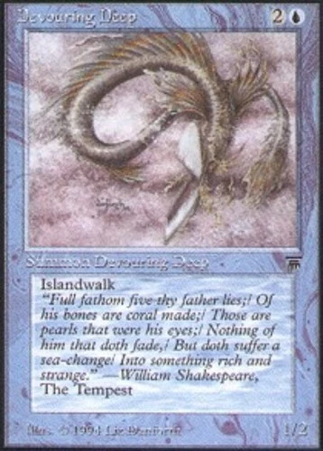 Devouring Deep ~ Near Mint Legends MTG Magic UltimateMTG Blue Card - Image 1 of 1