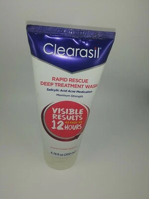 Clearasil Rapid Rescue Deep Acne Treatment Face Wash 6.78 oz - Image 1 of 2