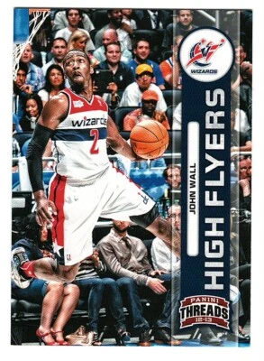 John Wall 2012-13 Panini Threads High Flyers #18 Basketball Card - Image 1 of 2