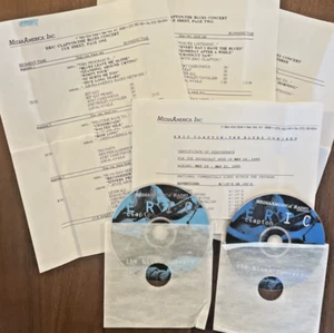Eric Clapton "The Blues Concert" Media America Radio Special (2 CDs) 1995 + Queues - Bild 1 von 12