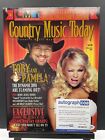 Magazine dédicacé Pamela Anderson sexy signé musique country aujourd'hui Pam APECA
