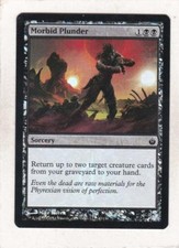 Magic MTG: Foil: Mirrodin Besieged: Morbid Plunder