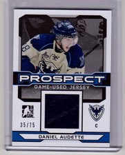 DANIEL AUDETTE 13/14 ITG 2014 Draft Prospects Rookie Jersey #PGU-8 Canadiens