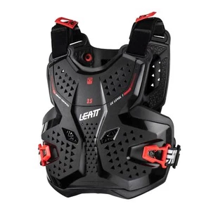 Leatt 3.5 Youth MX Motocross Chest Protector Black Red YL/XL - Picture 1 of 4