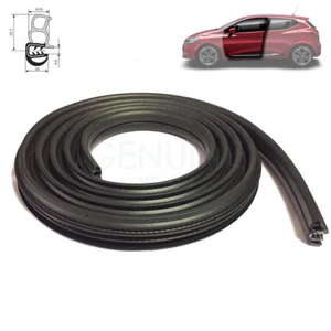 SELLO DE GOMA PUERTA DELANTERA RH o LH se adapta a renault clio mk3 mk4 2005 on - Imagen 1 de 3