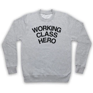 JOHN LENNON HERO UNOFFICIAL WORKING CLASS AS WORN BY ADULTS UNISEX SWEATSHIRT - Picture 1 of 11