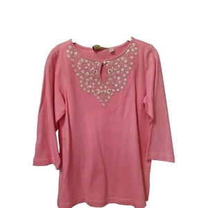 Bob Mackie Women's Top Size Small New With Tags Pink - Picture 1 of 4