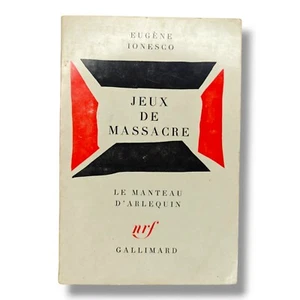 Eugene Ionesco Jeux De Massacre Killing Game Gallimard 1970 French Version - Imagen 1 de 7