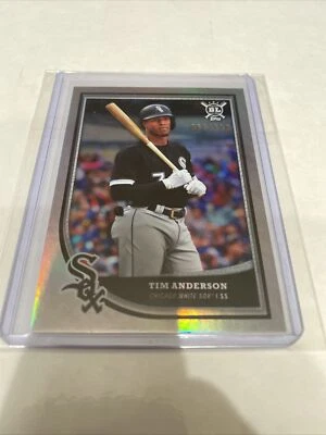 2018 Topps Big League Rainbow Foil 56/100 Tim Anderson #71 - Image 1 of 3