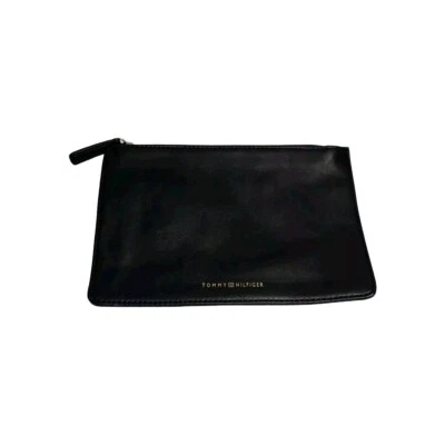 Tommy Hilfiger Negro Pequeño Bolsa con Cremallera Inserto Foto 1 de 4