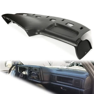 For 1994-1997 Dodge Ram Truck Dash Board Panel Pad Cover Top  Black Replacement - Picture 1 of 12