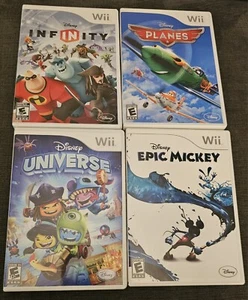 Nintendo Wii Disney Konvolut gebraucht komplett mit Hüllen & Anleitungen - Bild 1 von 5