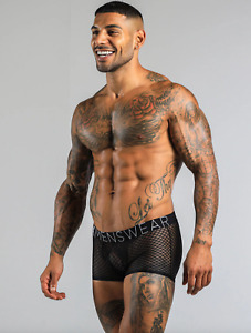 NWT Box Menswear Sexy All Over Lace Boxers - Black (Size XL)