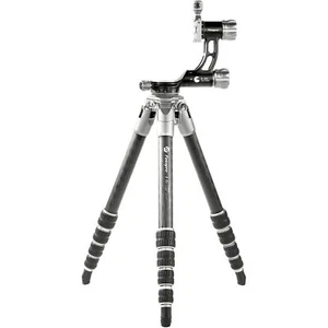 Fotopro E6 Tripod Kit Eagle Series Gimbal Head 5-Section Carbon Fiber with Head - Picture 1 of 8
