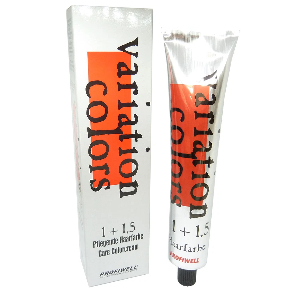 Profiwell Variation Colors Care Colorcream Haar Farbe Permanent Coloration 100ml - Bild 1 von 1