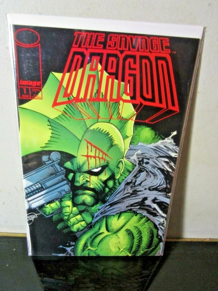 SAVAGE DRAGON #1 Image Comics 1993 Erik Larsen BAGGED BOARDED - Image 1 of 1
