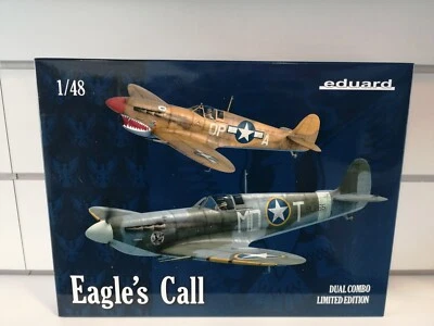 Spitfire MK VB MK VC caccia bomabrdiere Kit 1-48 combo kit Eduard eagle's call - Immagine 1 di 4