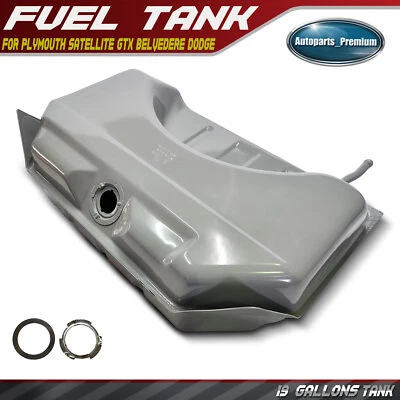 Nuevo tanque de combustible de 19 galones para cargador Plymouth Satellite GTX Belvedere Dodge Coronet Foto 1 de 4