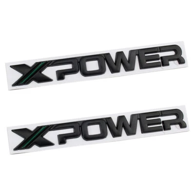 2 un. 3D Metal Guardabarros X Power Emblema Insignia Placa de identificación Pegatina para MG5 MG6 MGA Foto 1 de 3