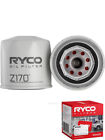 Ryco Oil Filter Z170 + Service Stickers Fits Ford Cortina 2.0 Tc