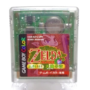 Zelda no Densetsu Fushigi no Kinomi Daichi no Shou Gameboy Nintendo CGB-AZ7J-JPN - Picture 1 of 6
