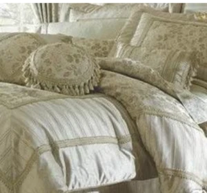 Croscill Marietta cotone avorio euro sham nuovo con scatola - Foto 1 di 6