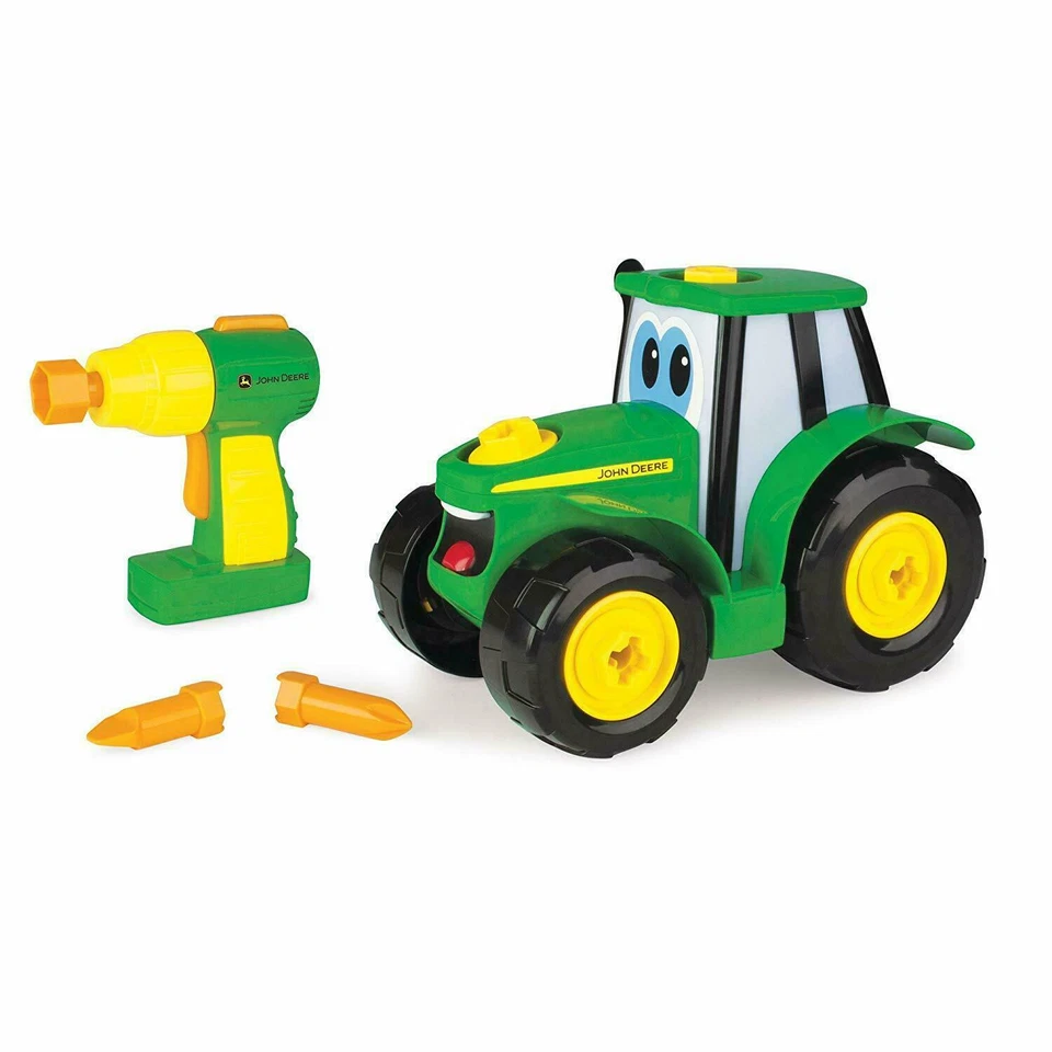 Johnny Tractor 46655 John Deere Farm Toy 16pc Set