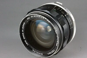 Minolta MC W.ROKKOR-SG 28mm f/3.5 Wide Angle Lens #377 - Picture 1 of 5