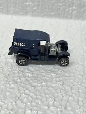 Vintage Hot Wheels Redline 1969 Police 3 Paddy Wagon - Image 1 of 4