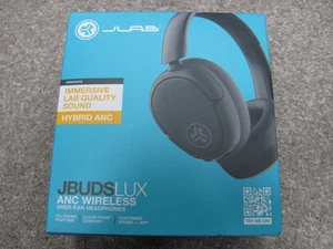 New JLab JBudsLux ANC Wireless Noise Cancellation Over-Ear Headphones – Graphite - Picture 1 of 11