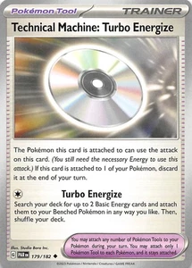 Technical Machine Turbo Energize 179/182 SV04 Paradox Rift Pokemon 008505 - Picture 1 of 2
