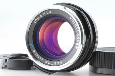 [ Almost Unused ] Voigtlander NOKTON Classic 40mm f/1.4 SC VM MF Lens From JAPAN - Image 1 of 4