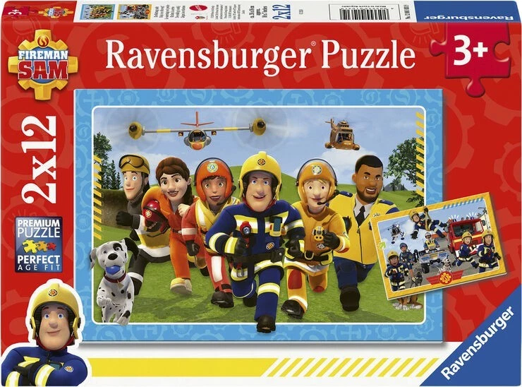 Puzzle Ravensburger 12001031 SAM IL POMPIERE