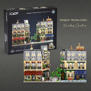 NISB CaDFi Master Series | Parisian Market Modular Brick Set from Cada, 3230 pcs - Picture 1 of 13