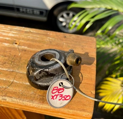 1988 年 YAMAHA XT350 原始设备制造商 SPEEDOMETER DRIVE GEAR Speedo 前轮轮毂经过良好测试 — 第 1/2 张图片