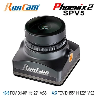 RunCam Phoenix 2 SPV5 FPV Camera 1200TVL 4:3/16:9 1/3" BSI CMOS Global For Drone - Bild 1 von 4