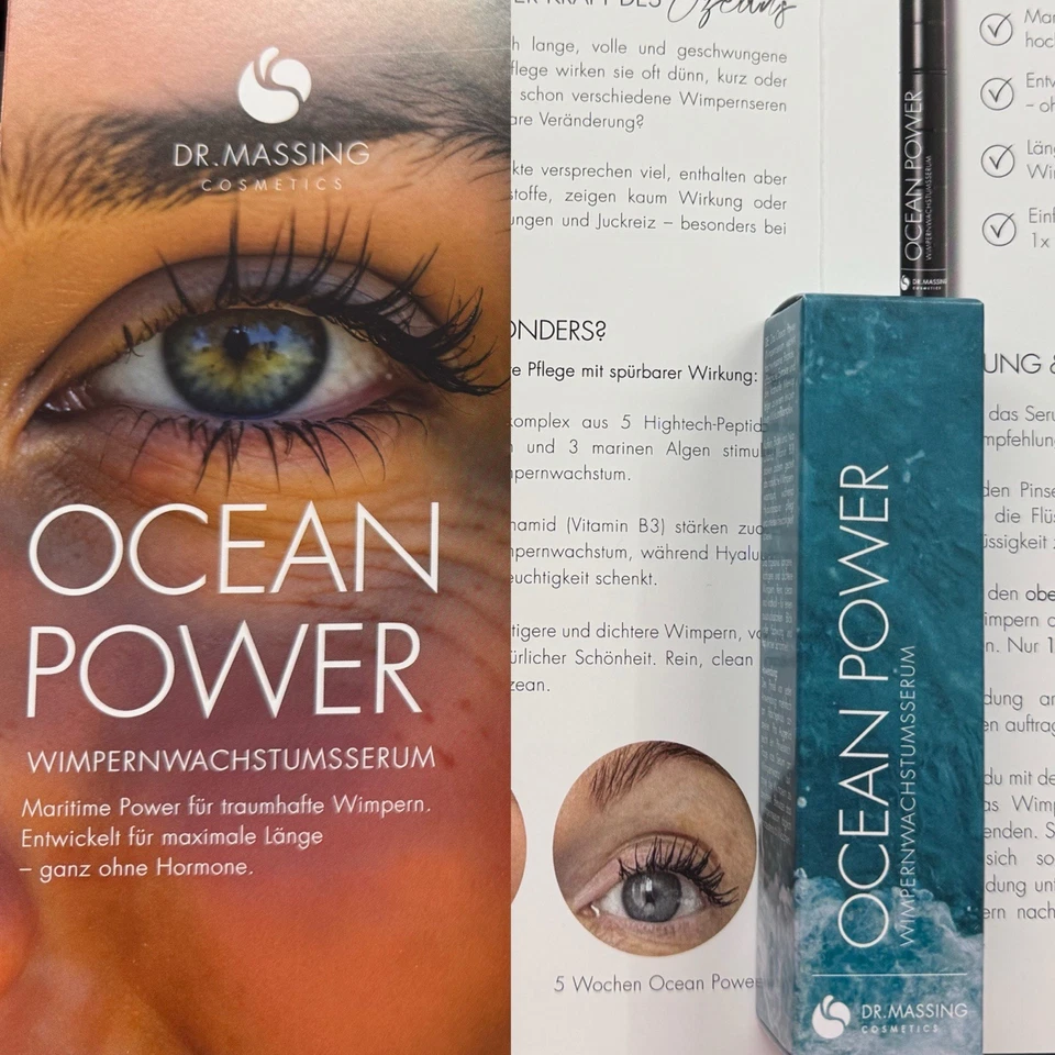 Dr. Massing Wimpern Serum Ocean Power Long Lashes „neu“ Versand Gratis - Bild 1 von 1