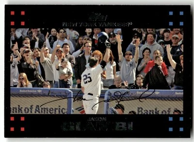 2007 Topps #120 Jason Giambi New York Yankees Baseball - Image 1 of 2