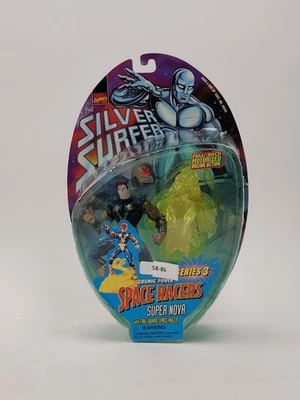 Silver Surfer Series 3 Cosmic Powers Space Racers SUPER NOVA Toybiz 1998 - Image 1 of 4